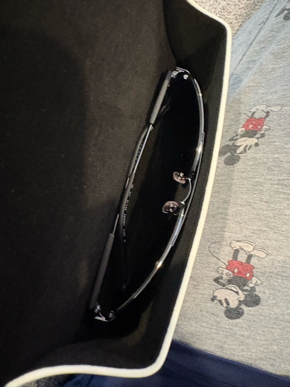 Burberry Silver Frame Black Lens Men's Sunglasses - Picture 2 of 7